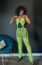 Neon Mesh Bodysuit