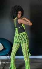 Neon Mesh Bodysuit